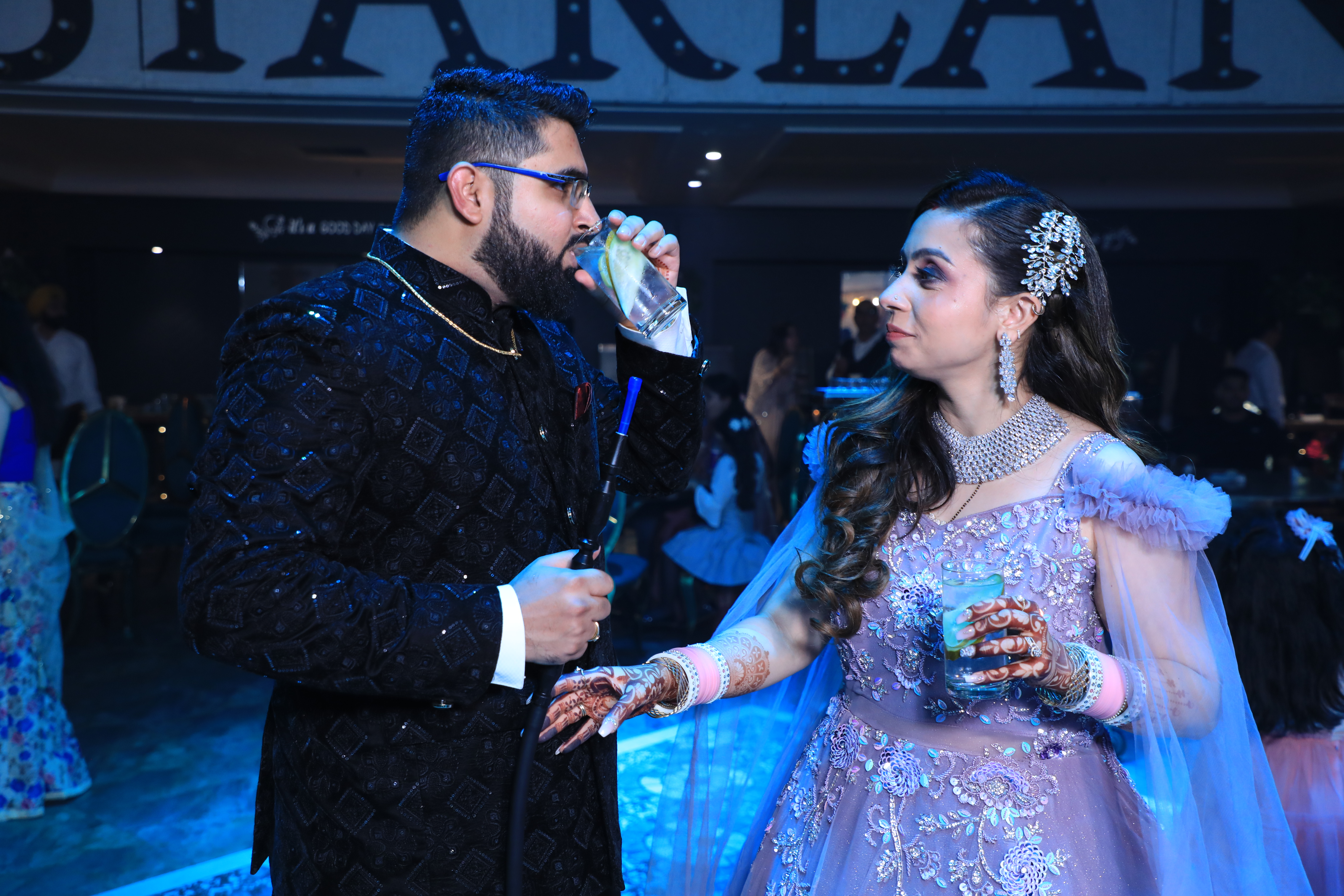 Professional cocktail ceremony photography in Noida
