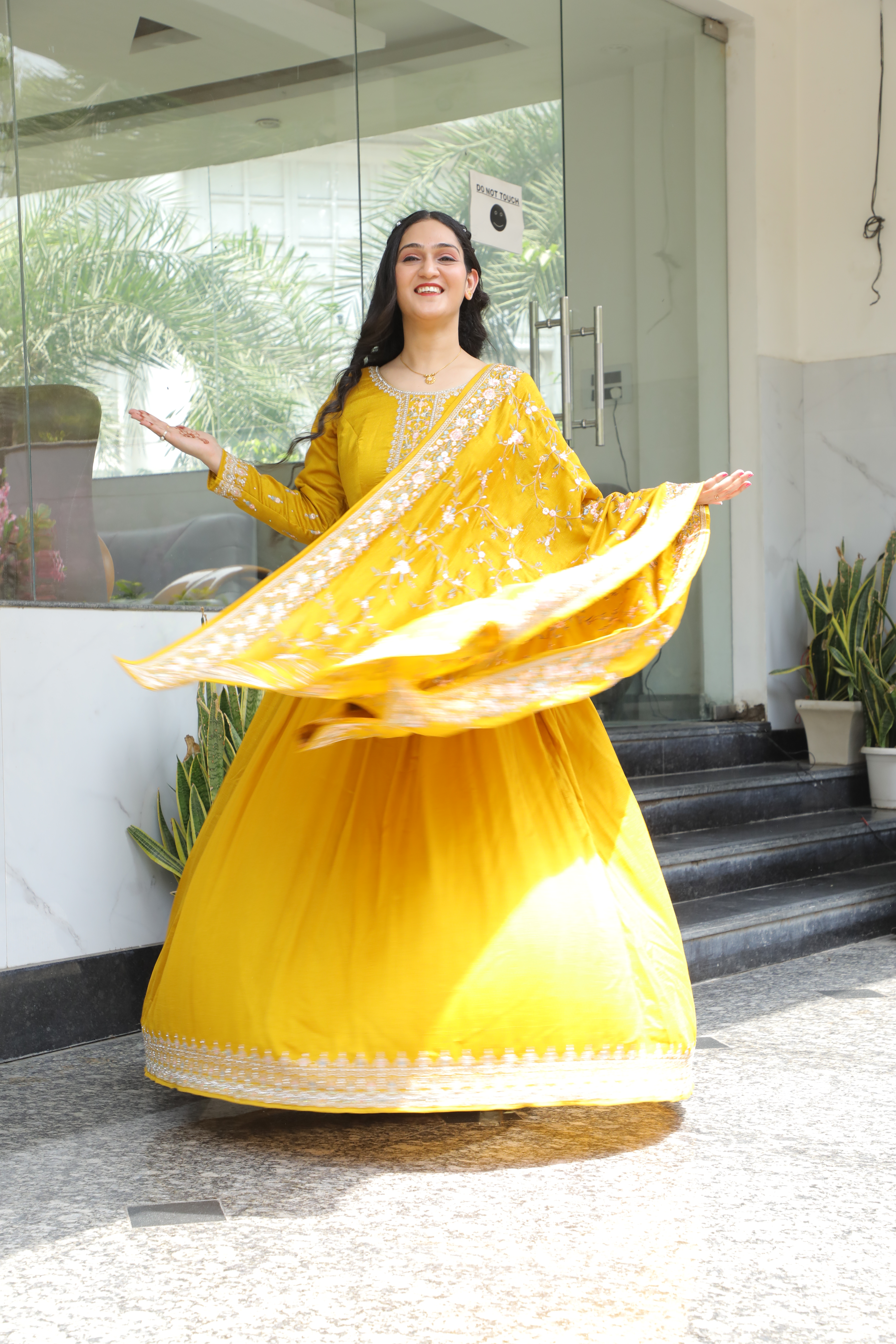Fun candid photography during colourful Haldi function