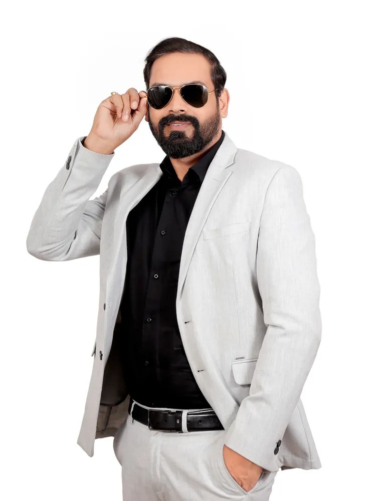 Professional male corporate profile portrait in Noida