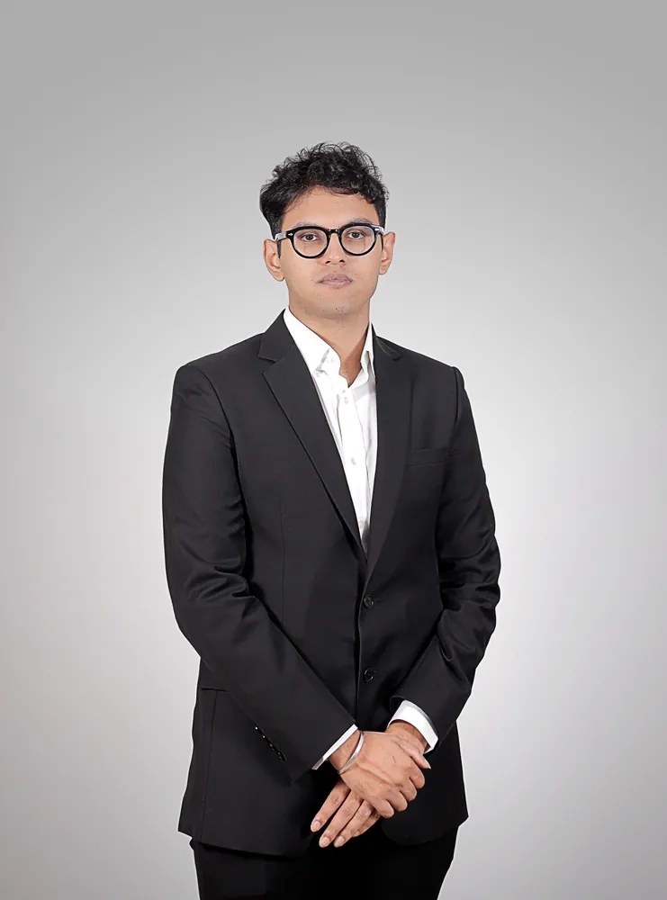 Professional male studio portrait photography in Noida