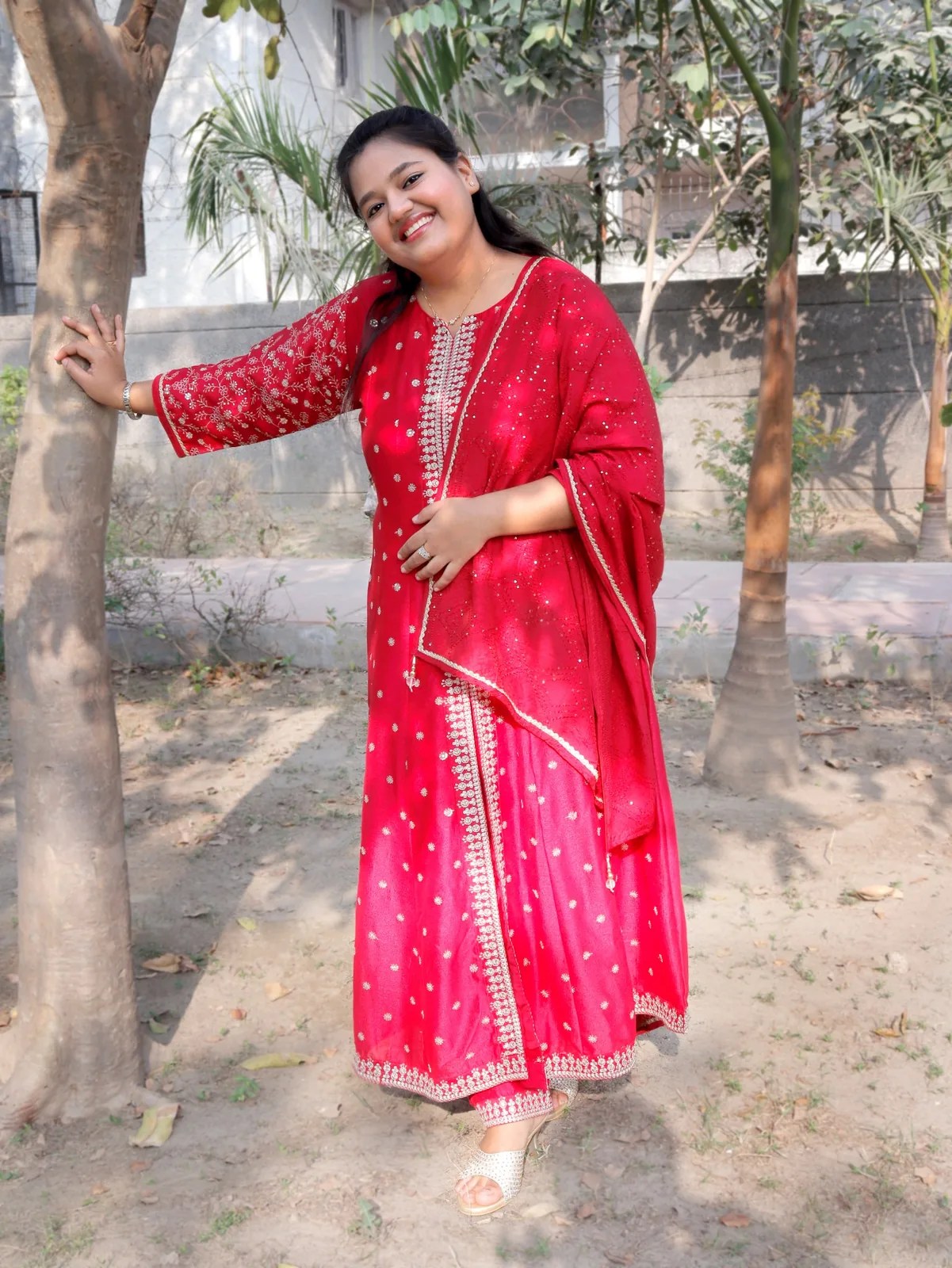 Outdoor Matrimonial Portrait Photography Noida
